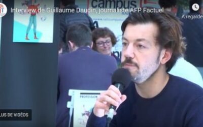 [EN PLATEAU] Guillaume Daudin, journaliste AFP Factuel