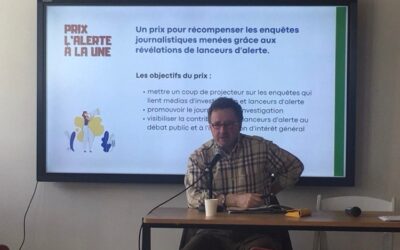 [RÉSUMÉ] Présentation du Prix l’Alerte à la Une