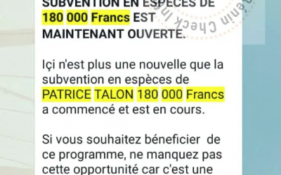 Patrice Talon n’offre pas une subvention de 180 000 FCFA aux Béninois