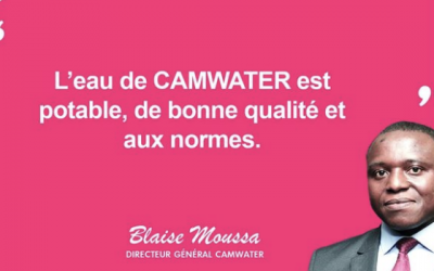 L’eau de la Camwater est-elle potable, de bonne qualité et aux normes ?