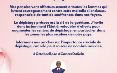 Non, le cancer du sein n’est pas le cancer le plus fréquent chez les femmes au Sénégal