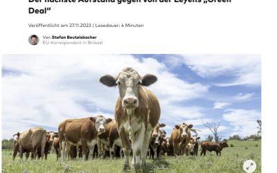 Non, l’UE n’a pas l’intention d’obliger les agriculteurs à mettre des masques aux vaches