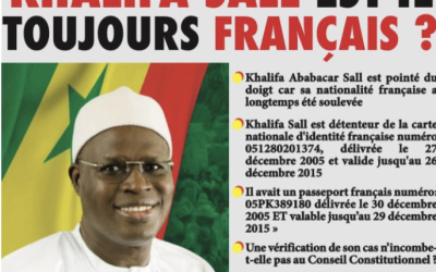 Non, Khalifa Sall, candidat à la présidentielle de 2024 au Sénégal, n’est plus français depuis fin octobre 2015