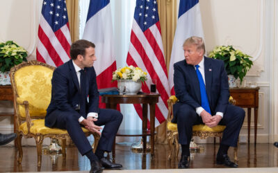 Présidentielle américaine : aucune preuve qu’Emmanuel Macron a déclaré que Trump ne gagnerait pas les élections